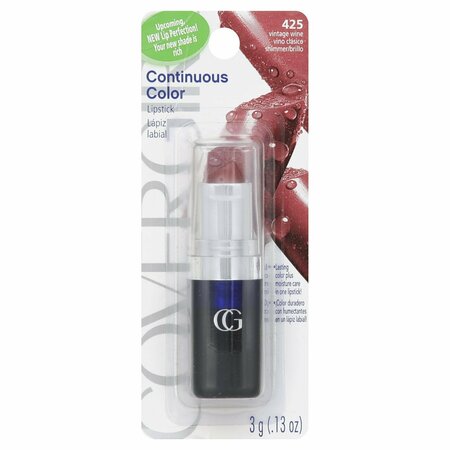 COVERGIRL Cover Girl Continuous Color Lipstick 425 Vintage Wine .13 oz 374113